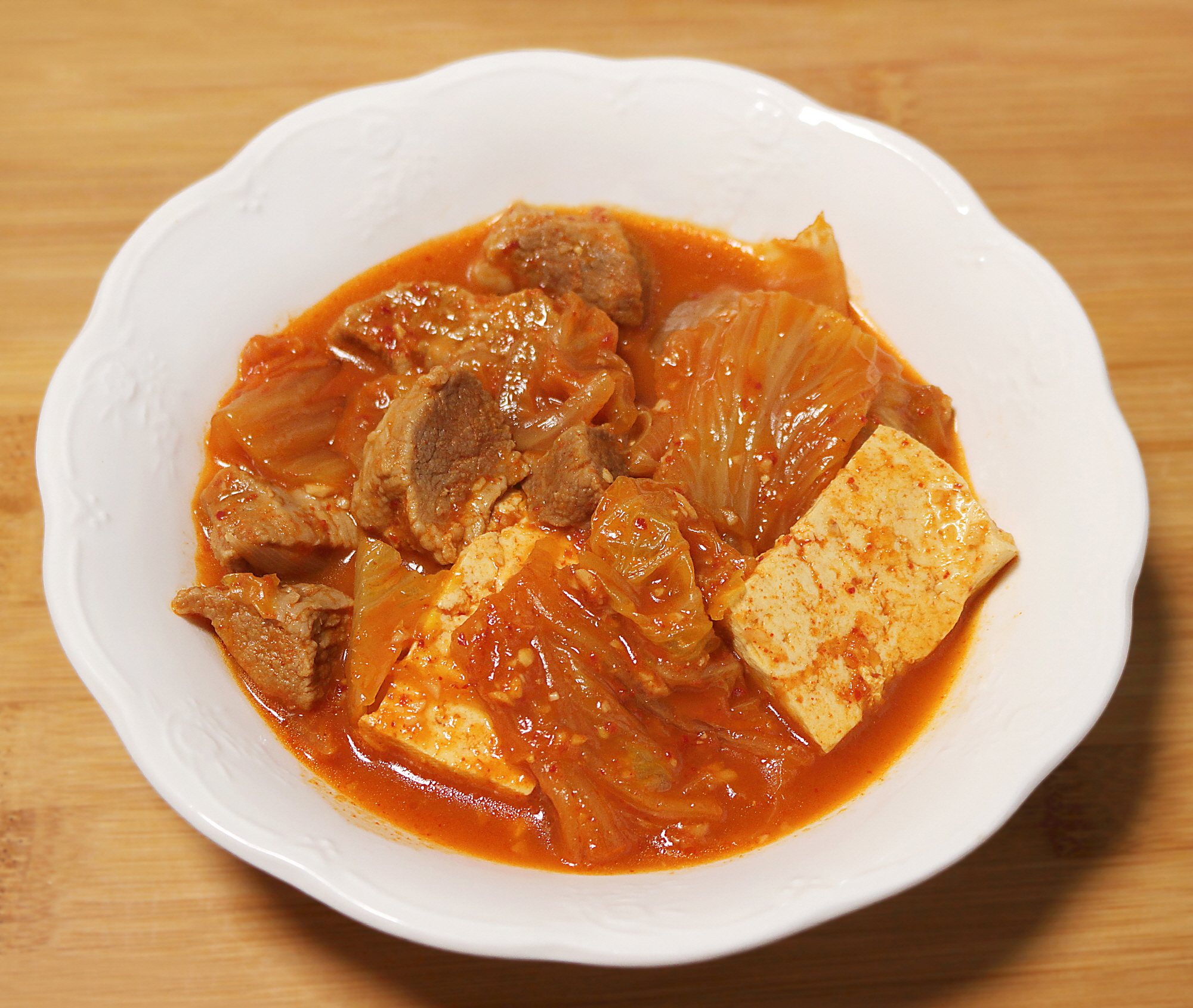 Home Cuisine - 돼지고기 김치찌개